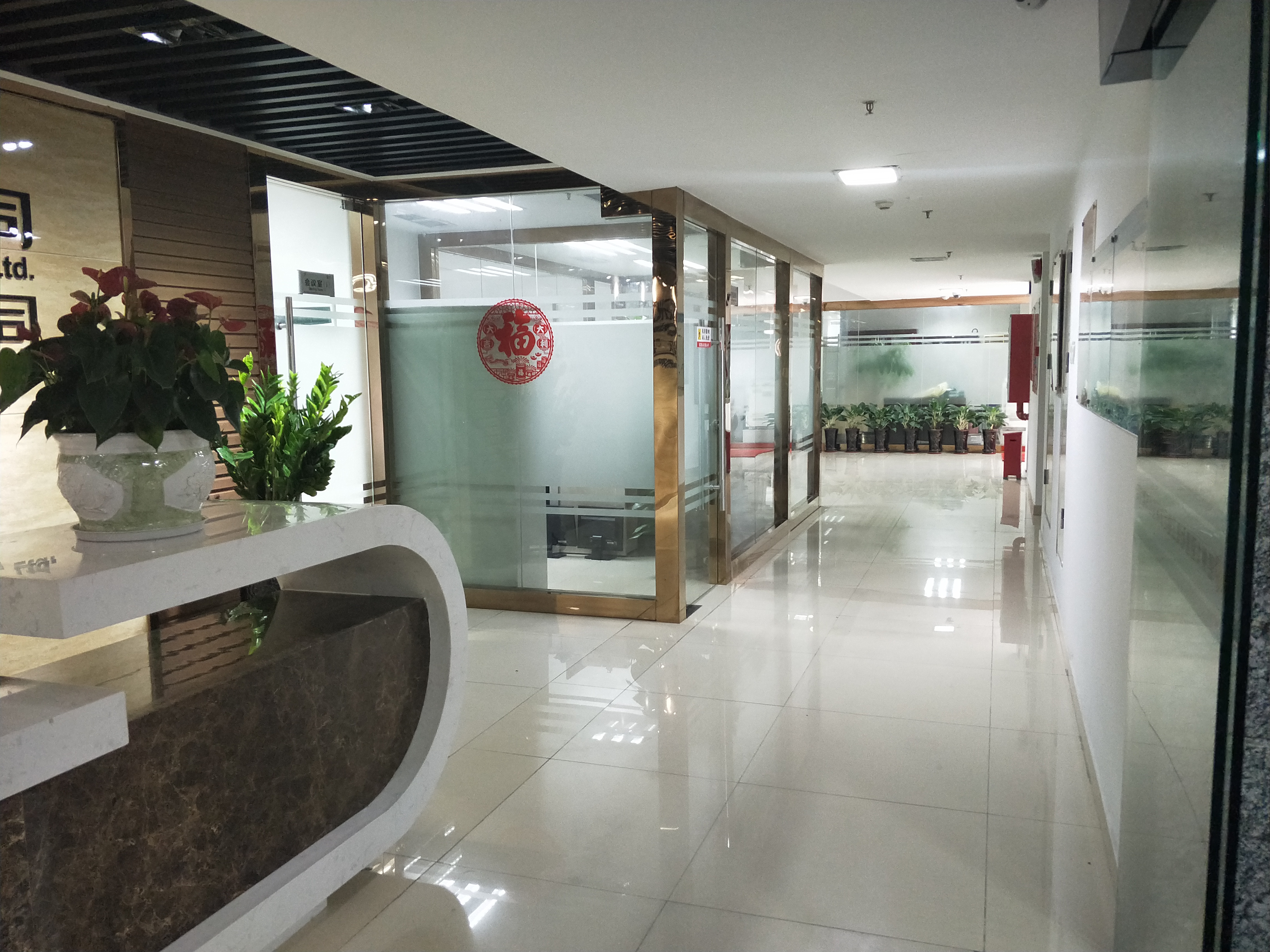 公司走廊
